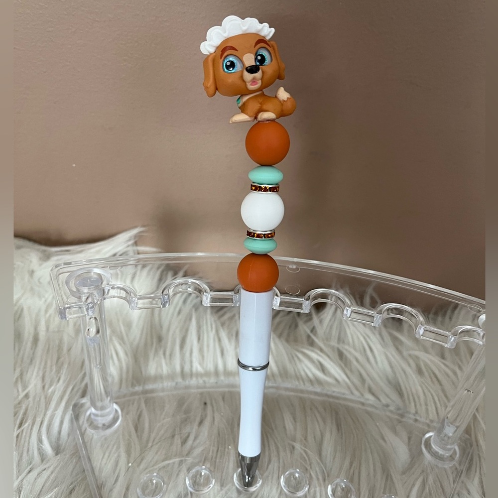 {Disney} Doorables Beadable Homemade Character Pen with Nana Dog from Peter Pan